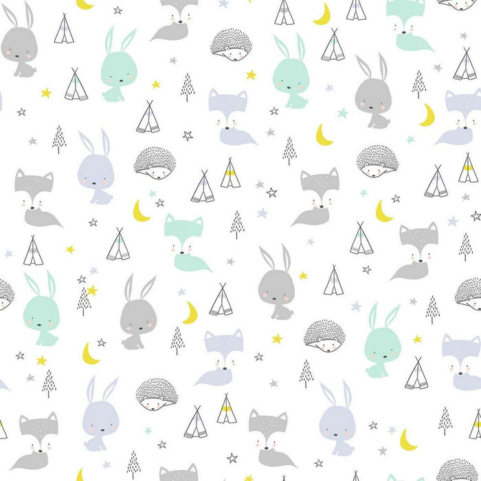 Cot Quilt Cover Cool Kids Let'S Dream Reversible 115 x 145 + 20 cm 80cm cot