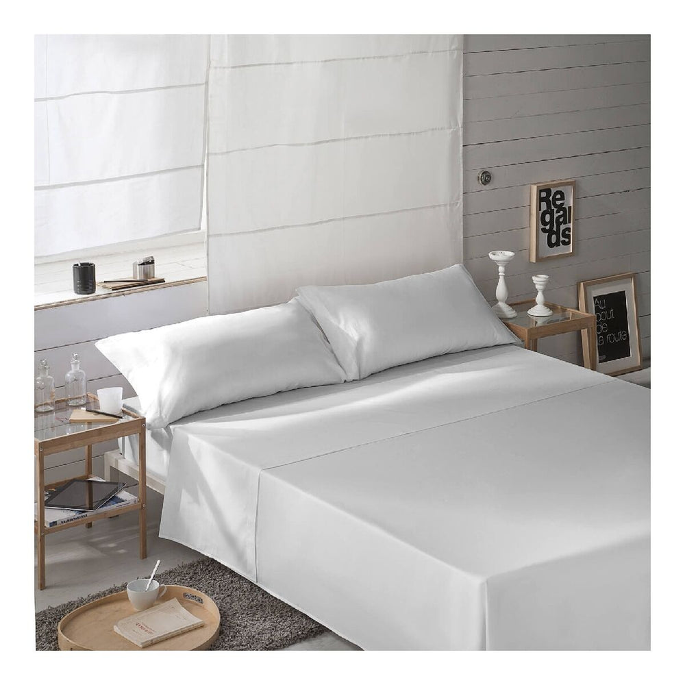 Top sheet Naturals White 180 x 270 cm