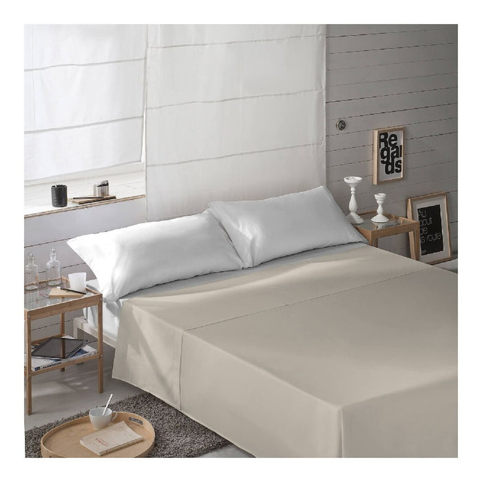 Top sheet Naturals Beige 180 x 270 cm