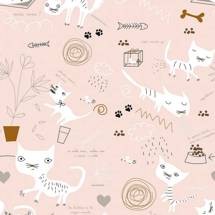 Bedspread (quilt) Panzup Cats 4 270 x 260 cm