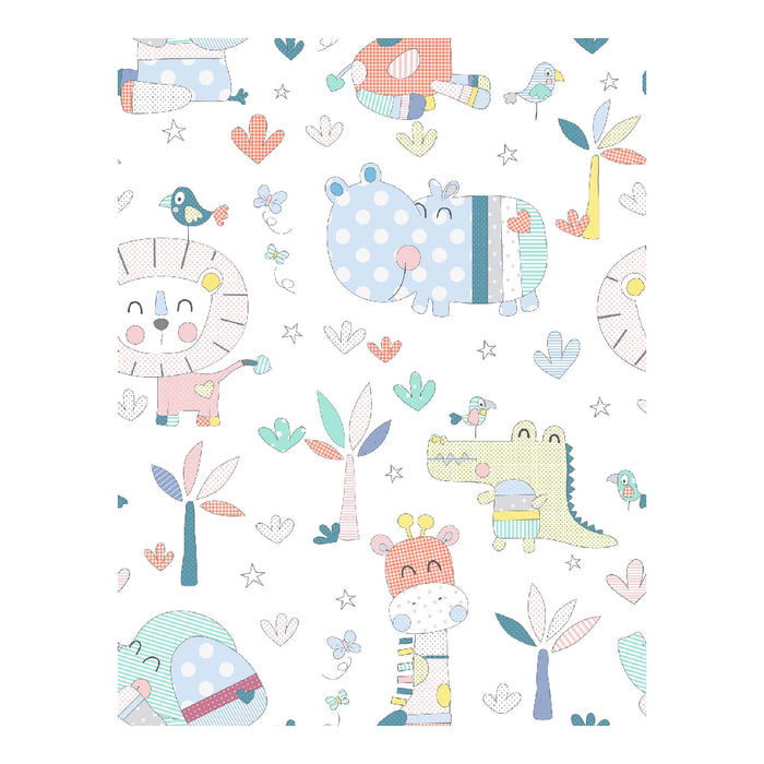 Quilted Zipper Bedding Cool Kids Jungle (Single) (105 x 190/200 cm)
