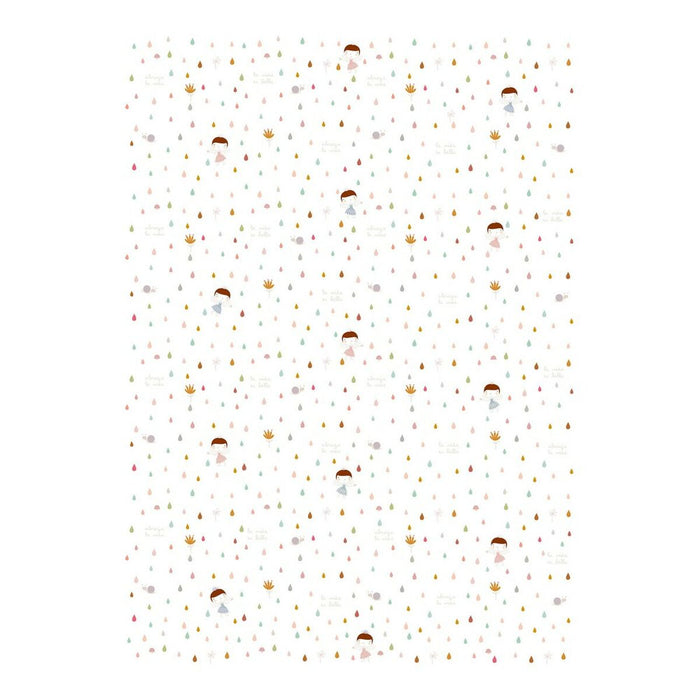 Top sheet Haciendo el Indio Flower Fairy 180 x 270 cm