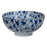 Salad Bowl 20 x 20 x 9,5 cm Porcelain Blue White