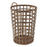 Set of Baskets 41 x 41 x 56 cm Natural Bamboo (3 Pieces)