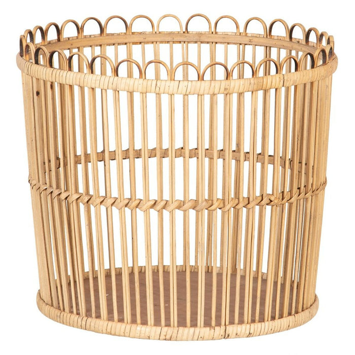 Set of Baskets 36 x 36 x 31 cm Natural Rattan (3 Pieces)