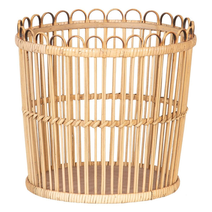 Set of Baskets 36 x 36 x 31 cm Natural Rattan (3 Pieces)