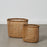 Set of Baskets 44 x 30 x 35 cm Natural Rattan (2 Pieces)