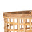 Set of Baskets 44 x 30 x 35 cm Natural Rattan (2 Pieces)