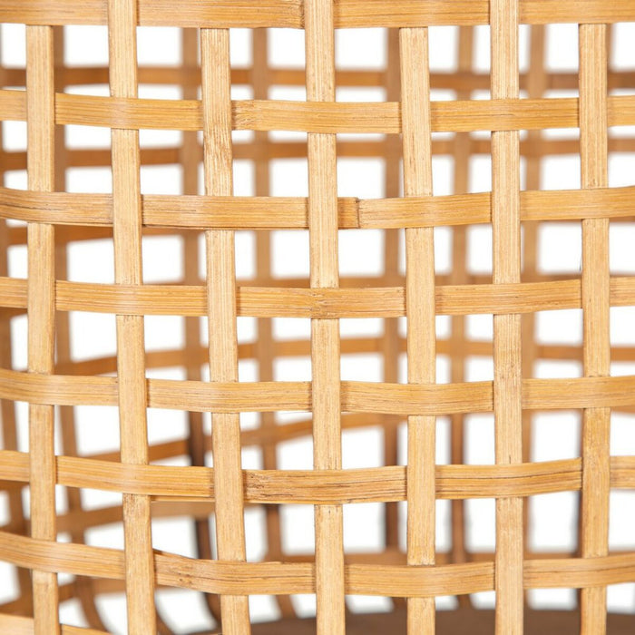 Set of Baskets 44 x 30 x 35 cm Natural Rattan (2 Pieces)