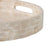 Snack tray 40 x 40 x 5 cm White Mother of pearl (2 Units)