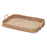 Snack tray 64,5 x 42 x 11 cm Natural Rattan 3 Pieces