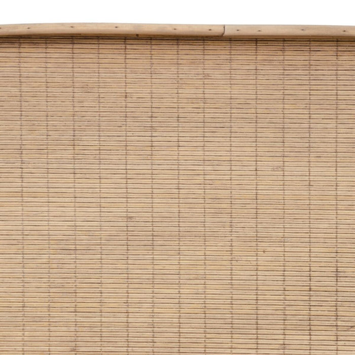 Snack tray 64,5 x 42 x 11 cm Natural Rattan 3 Pieces