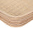 Snack tray 64,5 x 42 x 11 cm Natural Rattan 3 Pieces