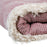 Bedspread (quilt) Beige Maroon