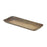 Snack tray 32 x 12 x 2 cm Aluminium Bronze