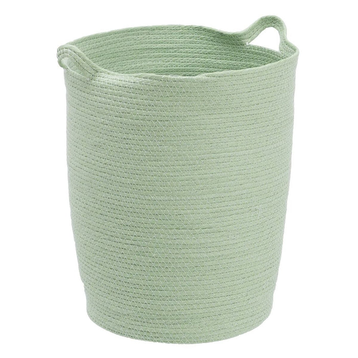 Set of Baskets Rope Light Green 48 x 48 x 42 cm (3 Pieces)