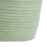 Set of Baskets Rope 20 x 20 x 27 cm Light Green (3 Pieces)