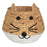 Basket Cat White Black Beige Natural Fibre 41 x 41 x 38 cm