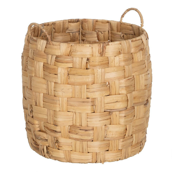 Set of Baskets Beige Natural Fibre 37 x 37 x 40 cm (3 Units)