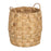 Set of Baskets Beige Natural Fibre 37 x 37 x 40 cm (3 Units)