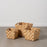 Set of Baskets Beige Natural Fibre 40 x 40 x 35 cm (3 Units)