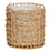 Set of Baskets Beige Cream Natural Fibre 45 x 45 x 45 cm (3 Units)