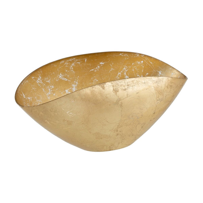 Bowl Golden Glass 38 x 20 cm