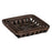 Basket set Brown Wood 52 x 52 x 11,5 cm (3 Units)