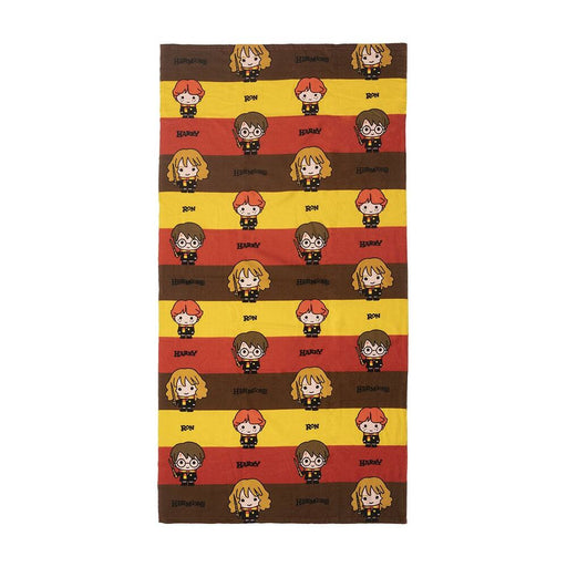 beach towel harry potter multicolour (70 x 140 cm)