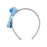 Headband Inca   Blue Silver Frozen