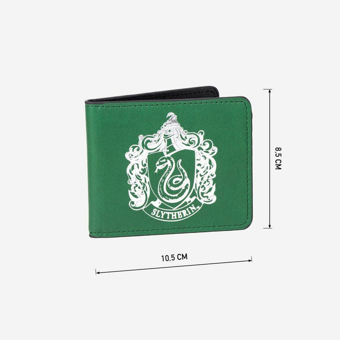 Men's Wallet Harry Potter Green 10,5 x 8,5 x 1 cm