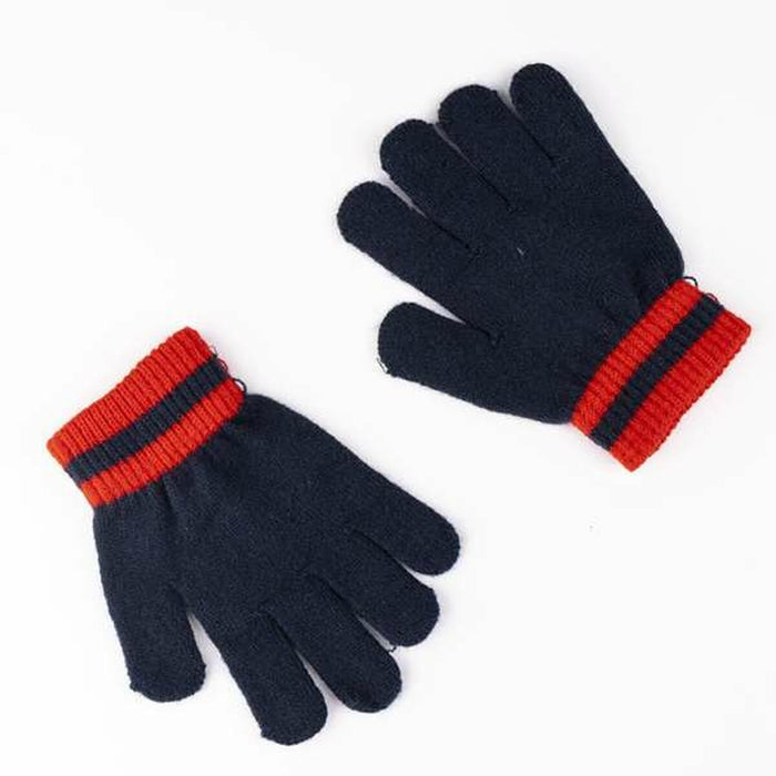 Hat, Gloves and Neck Warmer Spiderman 3 Pieces Blue