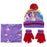 Hat, Gloves and Neck Warmer My Little Pony 3 Pieces Lilac