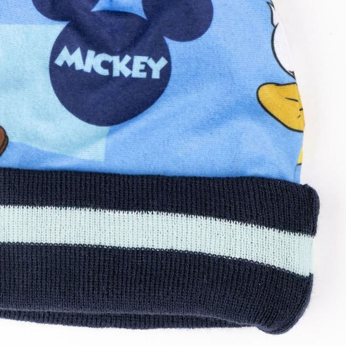 Hat & Gloves Mickey Mouse 2 Pieces Dark blue