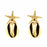 Ladies' Earrings Shabama Fornells Brass gold-plated 4 cm