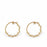 Ladies' Earrings Shabama Shima Brass gold-plated 4 cm