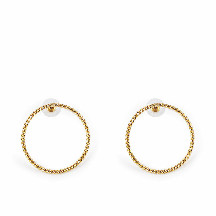 Ladies' Earrings Shabama Suri Brass gold-plated 4 cm