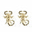 Ladies' Earrings Shabama Sahara Brass gold-plated 4 cm