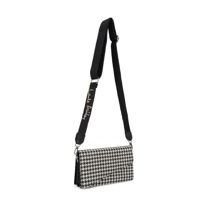 Women's Handbag Laura Ashley CRESTON-CROWBAR-BLACK Black (23 x 14 x 9 cm)