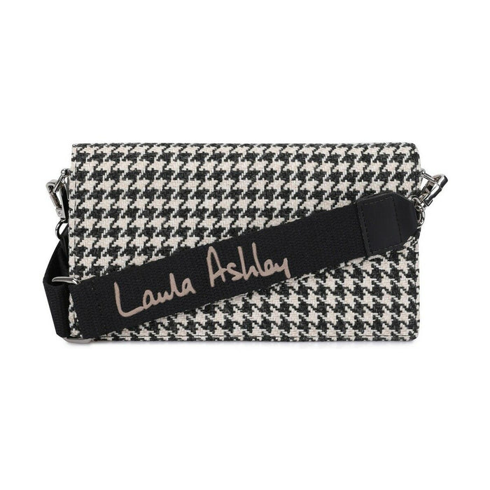 Women's Handbag Laura Ashley CRESTON-CROWBAR-BLACK Black (23 x 14 x 9 cm)