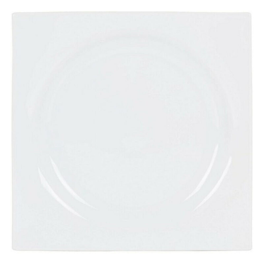 Flat plate Zen Porcelain White (27 x 27 x 3 cm)