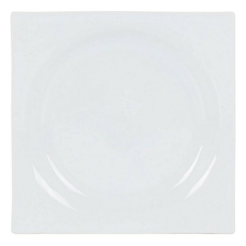 Flat plate Zen Porcelain White (24 x 24 x 2,5 cm)