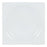 Flat plate Zen Porcelain White (24 x 24 x 2,5 cm)