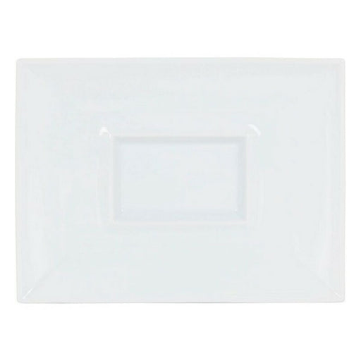 Flat plate Gourmet Porcelain White (29,5 x 22 x 3 cm)