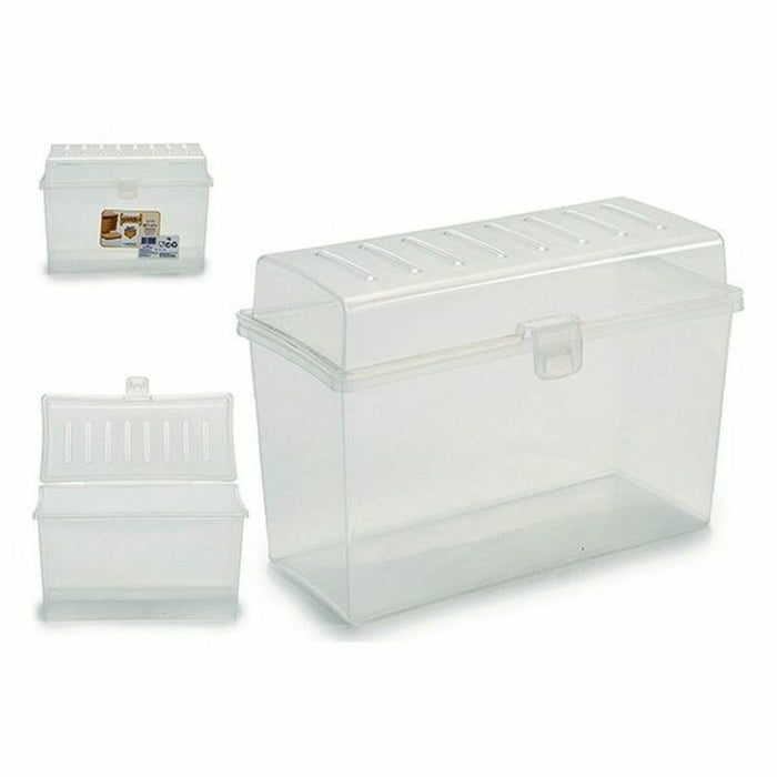 Box Plastic Transparent (9,5 x 13,5 x 20,5 cm)