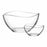 Set of bowls LAV 1226 Salad Bowl Crystal 7 Pieces 310 ml 1,88 L (2 Units)