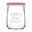 Transparent Glass Jar Inde Tasty With lid 550 ml (12 Units)