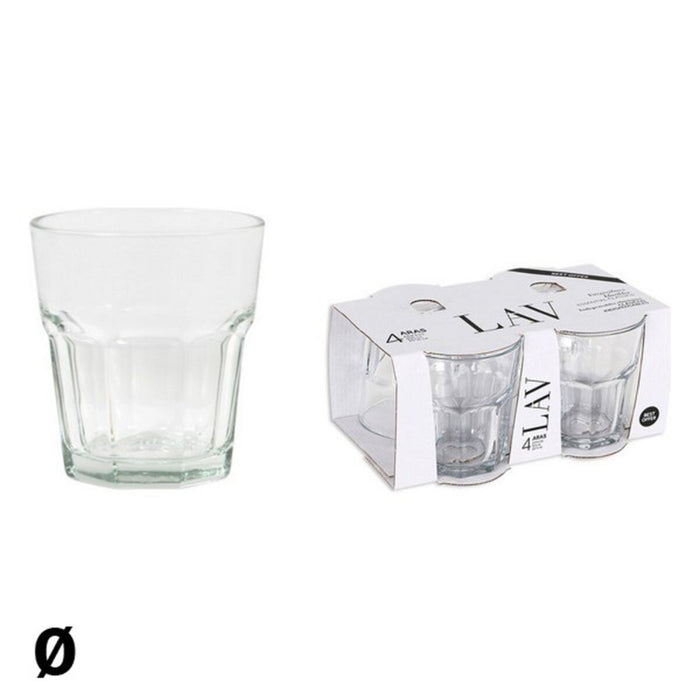 Set of glasses LAV Aras 325 ml (4 Units)