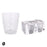 Set of glasses LAV Artemis 415 ml 340 ml 415 ml (4 Units)