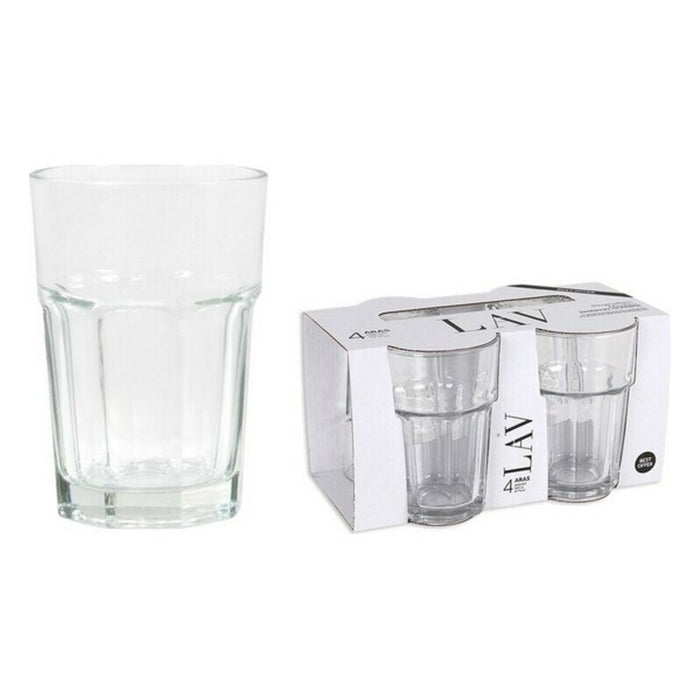 Set of glasses LAV Aras 325 ml (4 Units)